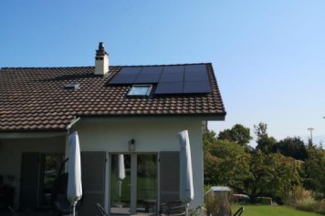 Installation de panneau photovoltaïque  - SUISSE 