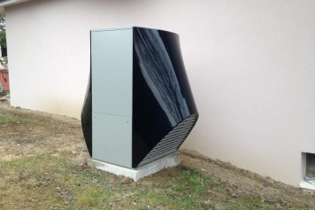 Installation d'une Pompe à chaleur air/eau extérieure - Alpha Innotec - SUISSE - GENEVE 