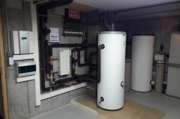 Installation d'une pompe à chaleur Nibe F2040-16 - ANNEMASSE - VETRAZ MONTHOUX